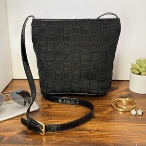 Vintage Y2K Jeanne Lottie Black Crossbody/ Shoulder Bag